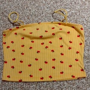 Yellow tank top from Rue 21 size large